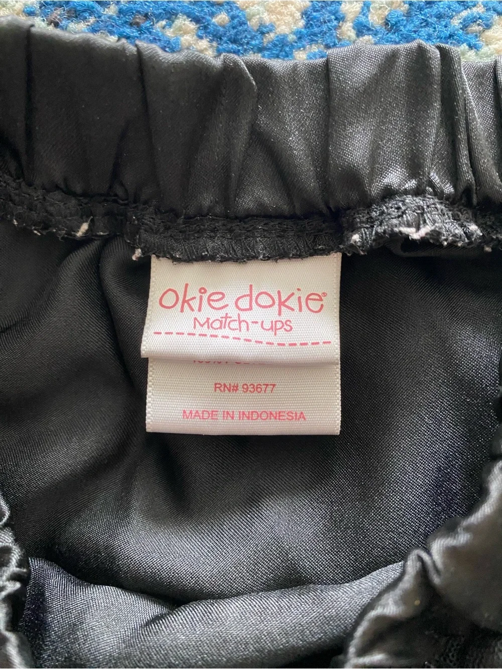 okie dokie Black Tulle Skirt